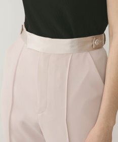 GRACE CONTINENTAL インサイドスリットスリムパンツ