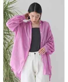 AMERICAN HOLIC カルゼギャザーシャツチュニック