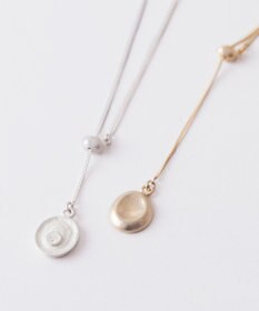 Pisceans デントプレートスライドネックレス