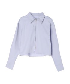 earth music&ecology ジップショートシャツ