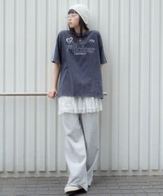 WEGO 【ユニセックス着用ITEM】スリーブラインロゴBIG　T（SS）