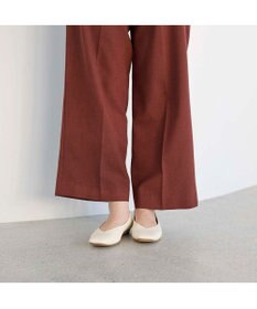 MODE ET JACOMO <MODE ET JACOMO>スクエアトゥフラットパンプス