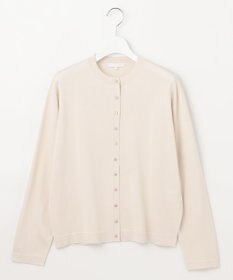 自由区 L 【アンサンブル対応・洗える】アセテートコットン カーディガン