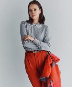 23区 S 【洗える】ウーステッドウール ポロニット