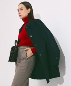 ICB WoolRever  ステンカラーコート ブラック系