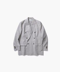 ATON LINEN WOOL TWILL | ダブルジャケット