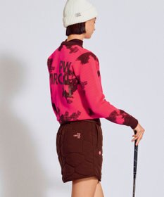PW CIRCULUS 【WOMEN】Spark dot camouflage 軽量ニット ゴルフウェア レディース