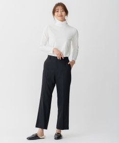 自由区 【セットアップ可】ライトウールトロピカル ストレートパンツ