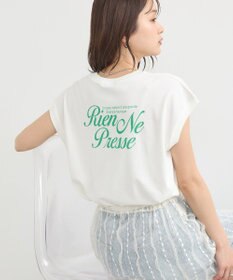 earth music&ecology 【接触冷感/洗濯機可】Ｑｕａｌｉｔｅ　Ｄｅ　ＶｉｅフレンチＴ