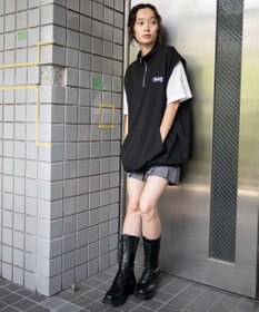 WEGO 【ユニセックス着用ITEM】ノースリハーフジッププルオーバー