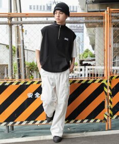 WEGO 【ユニセックス着用ITEM】ノースリハーフジッププルオーバー