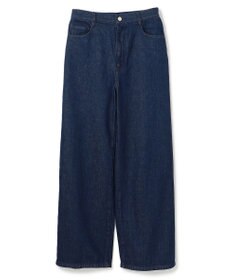 BEIGE， 【洗える】NAVIGLIO / フルレングスデニムバギーパンツ