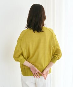 YECCA VECCA シアーニットVネックカーディガン