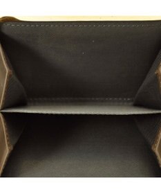 UNBILLION ペルケ perche ジェムストーンヒネリかぶせ二つ折り財布