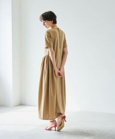 #Newans 【洗える】コクーンシルエットロングワンピース