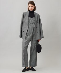 ICB ウール2WAYストレッチ ダブルブレストジャケット