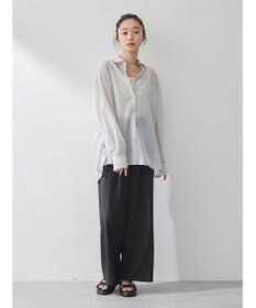 earth music&ecology ゆるてろワイドパンツ