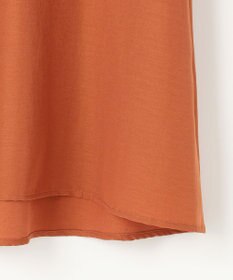 ANY SIS L 【洗える】バンドカラーレイヤード ブラウス