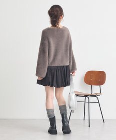 earth music&ecology Ｗフェイスシャギープルオーバー