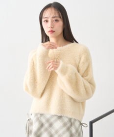 earth music&ecology Ｗフェイスシャギープルオーバー