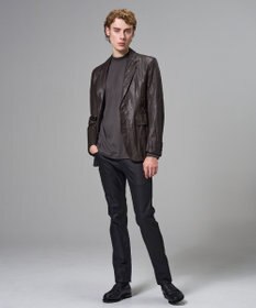 JOSEPH HOMME 【洗い加工】シュリンクエアレザー 　ジャケット