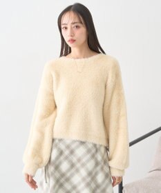 earth music&ecology Ｗフェイスシャギープルオーバー