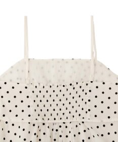 earth music&ecology ドットバルーンキャミチュニック