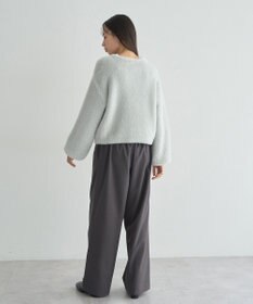 earth music&ecology Ｗフェイスシャギープルオーバー