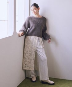 earth music&ecology Ｗフェイスシャギープルオーバー