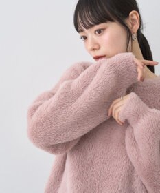 earth music&ecology Ｗフェイスシャギープルオーバー