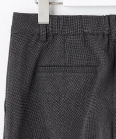 J.PRESS LADIES L 【洗える】T/Rアルガンシルク テーパード パンツ