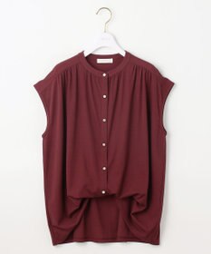 ANY SIS 【接触冷感・UVカット・洗える】ハイストレッチスムース2WAY ブラウス