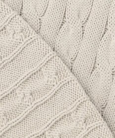 J.PRESS YORK STREET 【UNISEX】コットンケーブルチルデン ニットベスト