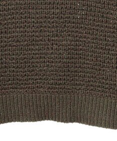 CRAFT STANDARD BOUTIQUE ワッフル編み短丈ニットベスト