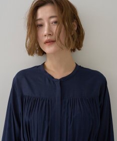 YECCA VECCA ベルト付きギャザーワンピース