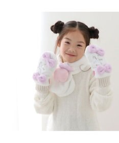 Mother garden マザーガーデン ユニコーン キッズ もこもこ手袋 《ホワイト》