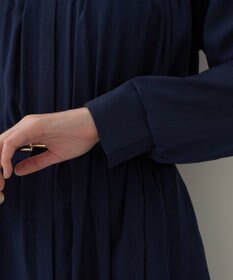 YECCA VECCA ベルト付きギャザーワンピース