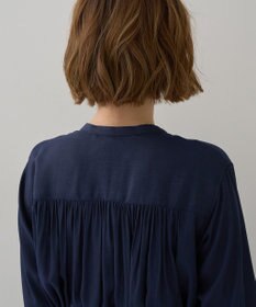 YECCA VECCA ベルト付きギャザーワンピース