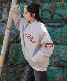 WEGO 【ユニセックス着用ITEM】グラフィックパファースタジャン