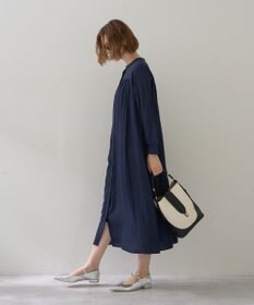 YECCA VECCA ベルト付きギャザーワンピース