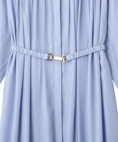 YECCA VECCA ベルト付きギャザーワンピース
