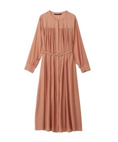 YECCA VECCA ベルト付きギャザーワンピース