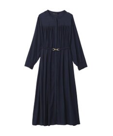 YECCA VECCA ベルト付きギャザーワンピース