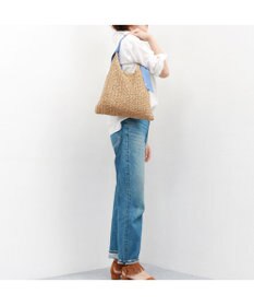 UNBILLION カシュカシュ cachecache / 下がりグログラン柄編みトートバッグ