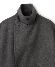 uncrave ライトメルトン ロングチェスターコート