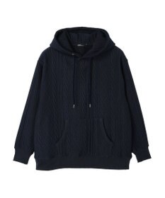 CRAFT STANDARD BOUTIQUE ケーブル柄カットパーカー1