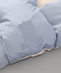 AURORA 【 LANVIN COLLECTION（ランバン コレクション） 】 リバーシブル中綿マフラー