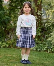 ANY KIDS ガーリーアート 長袖Tシャツ