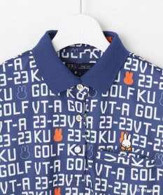 23区GOLF 【WOMEN】【吸水速乾/UVカット】ミッフィーロゴポロシャツ
