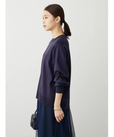 Green Parks アルガンオイル配合　クルーネックプルオーバー